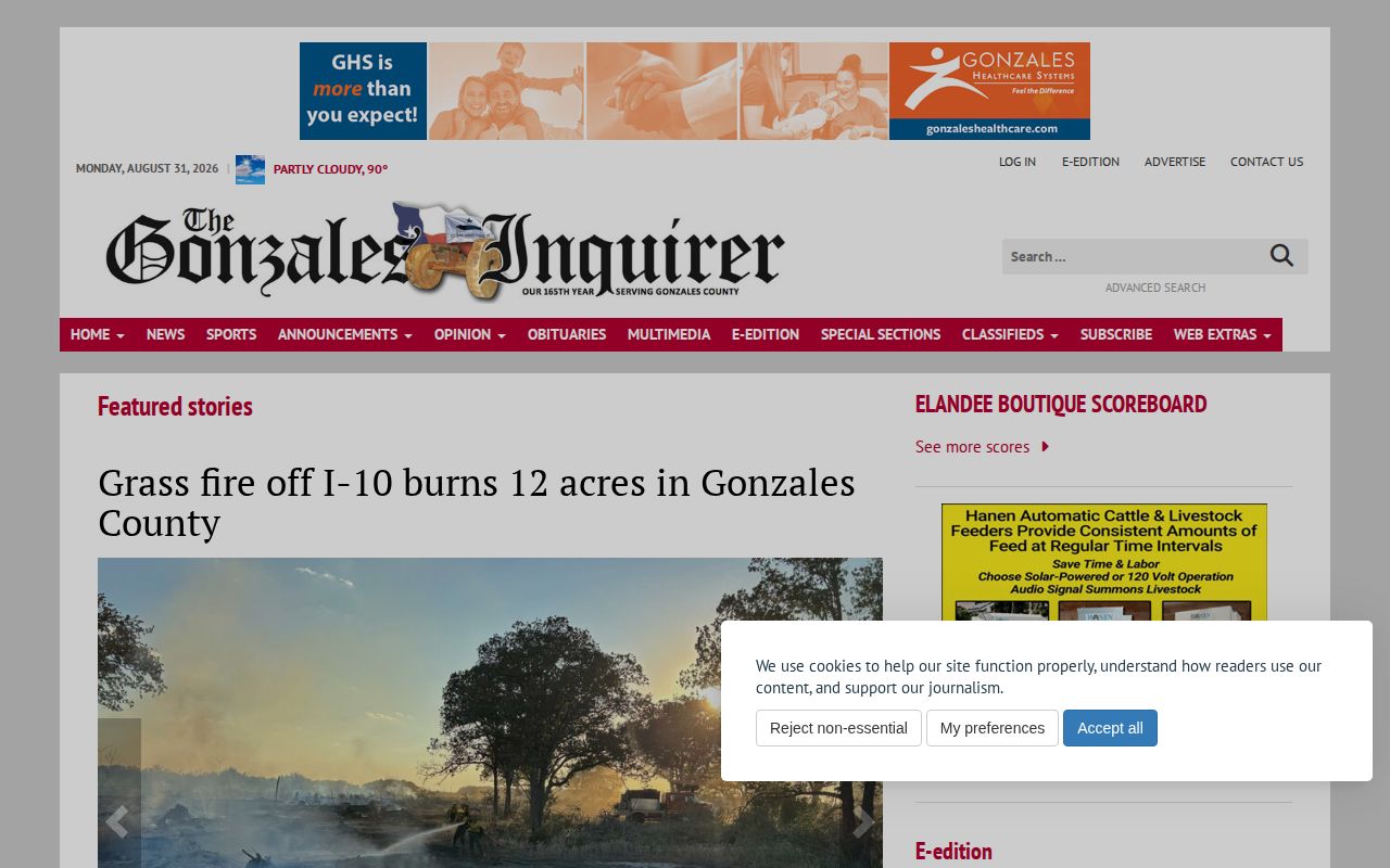 Nixon-area Wilson County arrest-news source at Gonzales Inquirer